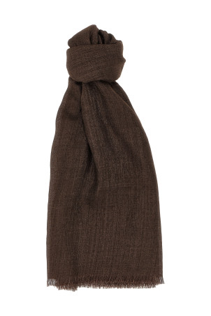 Lurex scarf Brown