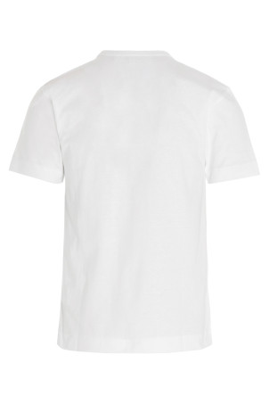 Футболка з логотипом Біла COMME DES GARÇONS PLAY AXT1082 Футболка з логотипом Біла COMME DES GARÇONS PLAY AXT1082