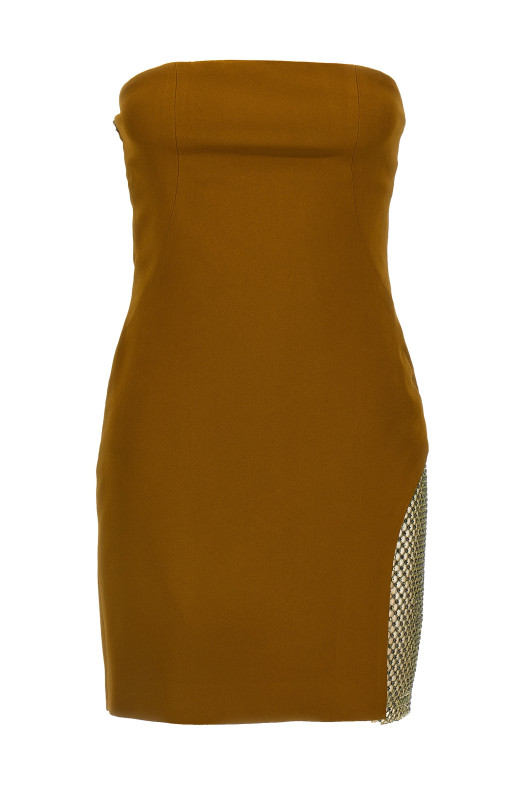 Сукня з вставками з паєток Зелена THE ATTICO 251WCA00439081 Сукня з вставками з паєток Зелена THE ATTICO 251WCA00439081