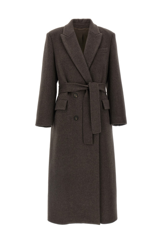 'Double' coat Brown 'Double' coat Brown