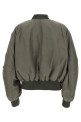 Nylon bomber jacket Green
