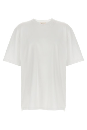 Футболка з логотипом Біла MARNI HUMU0287X0UTC40600W01