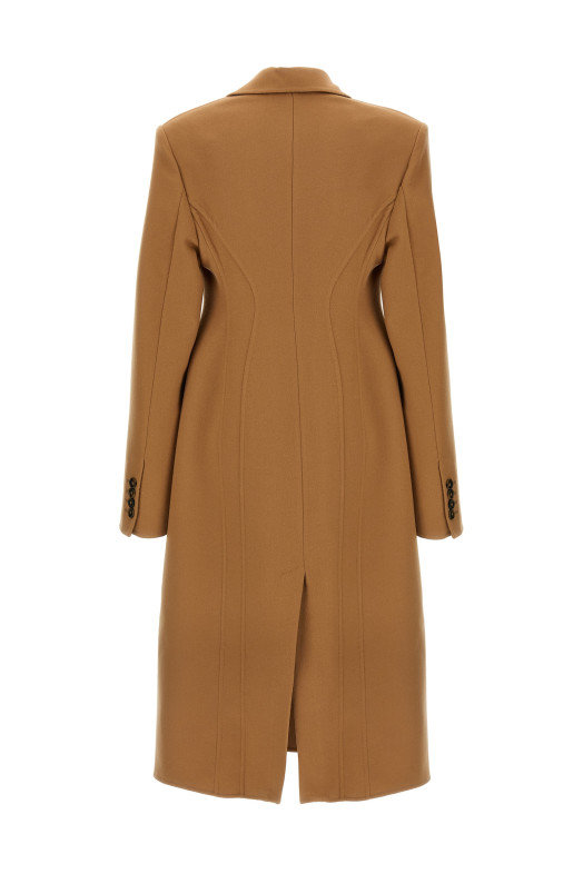 Шерстяное пальто Бежевое STELLA MCCARTNEY 660127SPB052745 Шерстяное пальто Бежевое STELLA MCCARTNEY 660127SPB052745