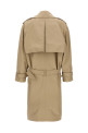 Хлопковый тренч Бежевый THE ATTICO 251WCC00085198 Хлопковый тренч Бежевый THE ATTICO 251WCC00085198
