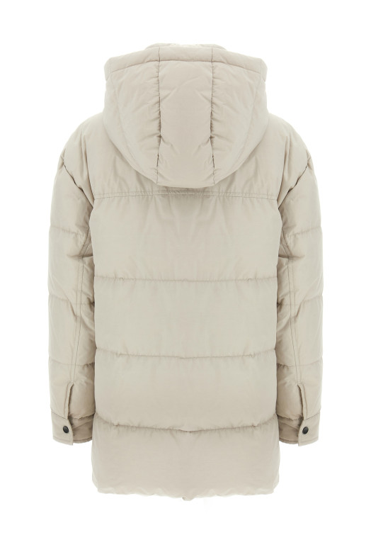 В'язана куртка з коміром Бежева BRUNELLO CUCINELLI MG5017784C7958