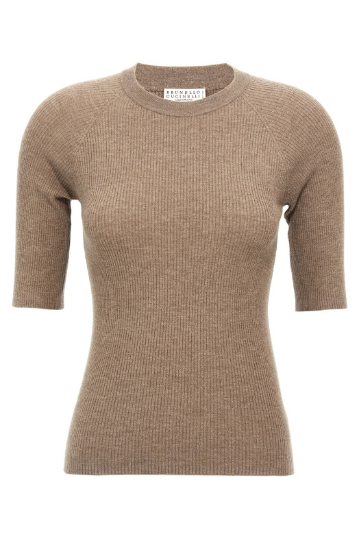 'Sparkling' T-shirt Brown 'Sparkling' T-shirt Brown