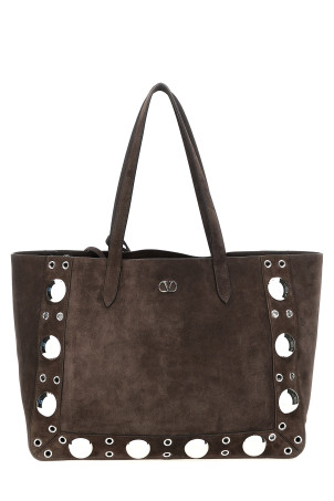 Сумка для покупок Valentino Garavani «Nellcôte» коричневая W2B0R79JET0TO