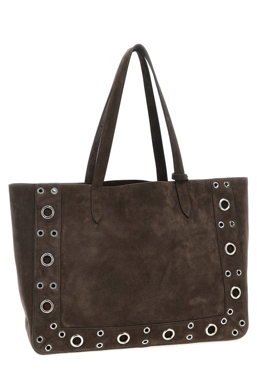 Сумка для покупок Valentino Garavani «Nellcôte» коричневая W2B0R79JET0TO