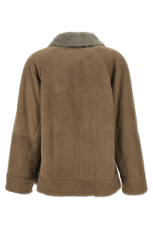 Куртка бежева BRUNELLO CUCINELLI MPMBP7911C9701 Куртка бежева BRUNELLO CUCINELLI MPMBP7911C9701