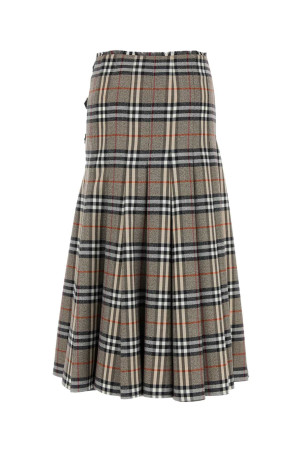 Embroidered wool skirt BURBERRY (8110428) Embroidered wool skirt BURBERRY (8110428)