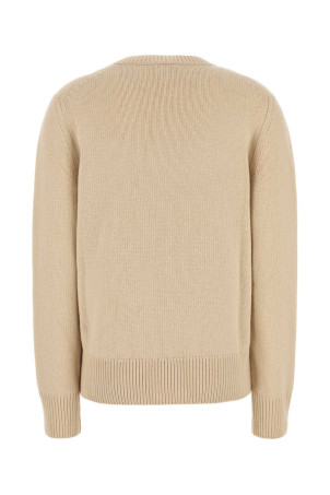 Бежевый шерстяной свитер BURBERRY (8114157)