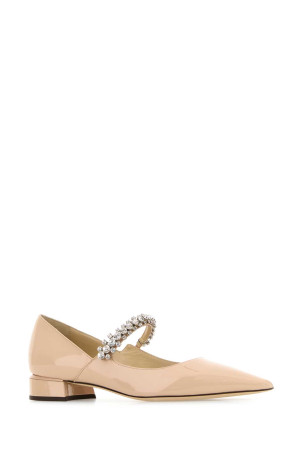 Powder pink leather Bing ballerinas Beige JIMMY CHOO (BINGPUMPFLATPAT) Powder pink leather Bing ballerinas Beige JIMMY CHOO (BINGPUMPFLATPAT)