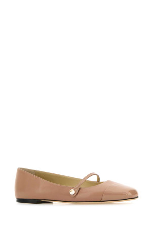 Skin pink nappa leather ballerinas Powdery JIMMY CHOO (ELISAFLATPTZ) Skin pink nappa leather ballerinas Powdery JIMMY CHOO (ELISAFLATPTZ)