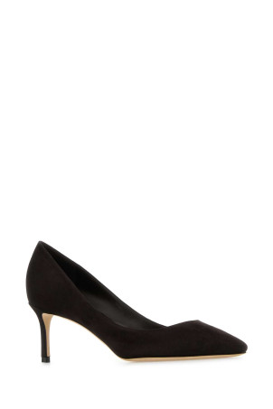Dark brown suede Romy 60 pumps Brown JIMMY CHOO (ROMY60KDU) Dark brown suede Romy 60 pumps Brown JIMMY CHOO (ROMY60KDU)