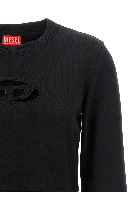 F-Slimmy cropped sweatshirt Black F-Slimmy cropped sweatshirt Black