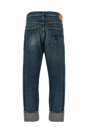 'Cuffed Crossover' jeans Blue 'Cuffed Crossover' jeans Blue