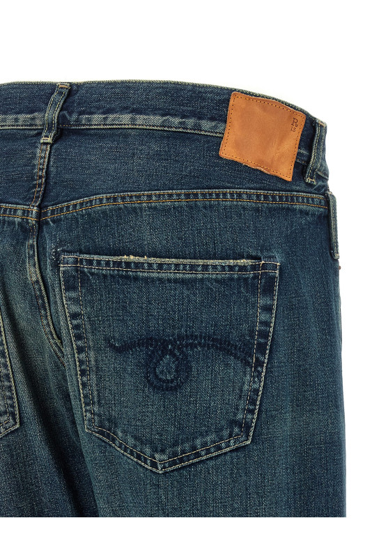 'Cuffed Crossover' jeans Blue 'Cuffed Crossover' jeans Blue