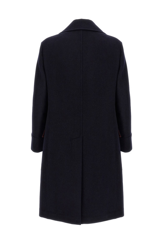 Wool coat Blue