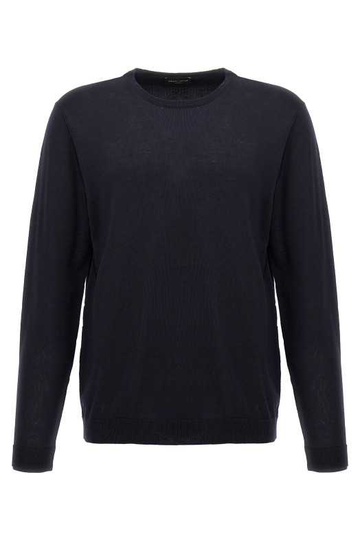 Merino wool sweater Blue
