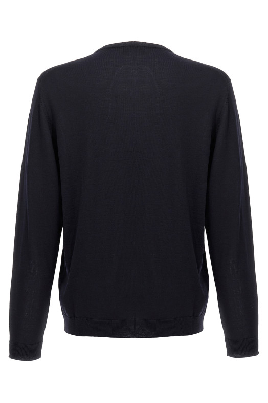 Merino wool sweater Blue