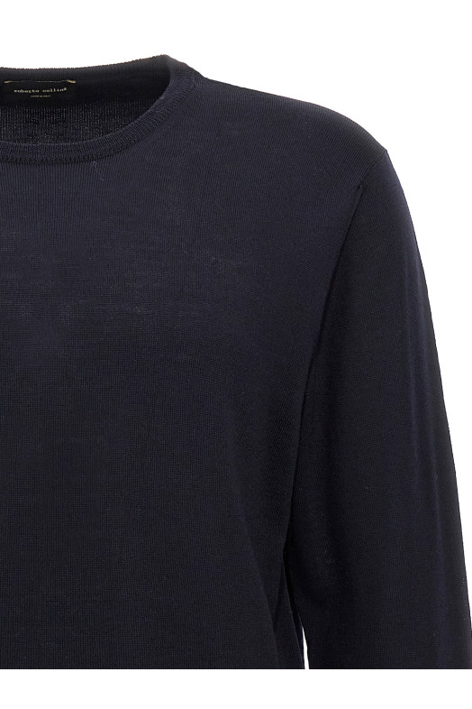 Merino wool sweater Blue