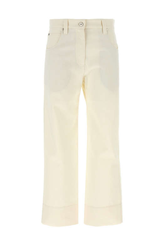 Monile crop pants Beige Monile crop pants Beige