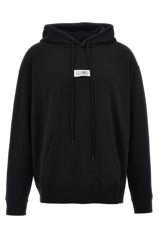 'Numeric signature MM6' hoodie Black