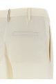 Pleat pants White