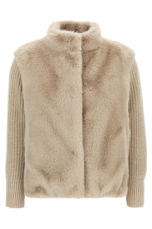 Куртка из искусственного меха «Resort» Бежевая GC00072DR126241985 Куртка из искусственного меха «Resort» Бежевая GC00072DR126241985