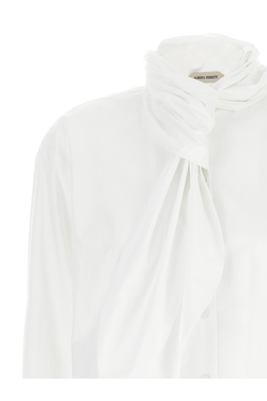 Сорочка-краватка Біла ALBERTA FERRETTI A022166280001 Сорочка-краватка Біла ALBERTA FERRETTI A022166280001