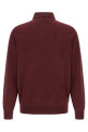 Cashmere polo shirt Bordeaux Cashmere polo shirt Bordeaux