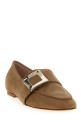 Suede loafers Beige