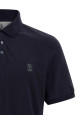 Поло з піке Blue BRUNELLO CUCINELLI ME8548770CD325 Поло з піке Blue BRUNELLO CUCINELLI ME8548770CD325