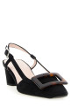 'Belle Viver' slingback Black 'Belle Viver' slingback Black