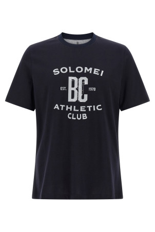 Printed T-shirt  Blue Printed T-shirt  Blue