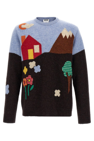 Shetland wool sweater Multicolor Shetland wool sweater Multicolor