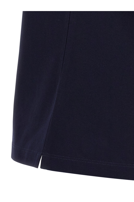 Футболка з логотипом, синя BRUNELLO CUCINELLI M0B138440CD325 Футболка з логотипом, синя BRUNELLO CUCINELLI M0B138440CD325