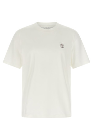 Logo print T-shirt White