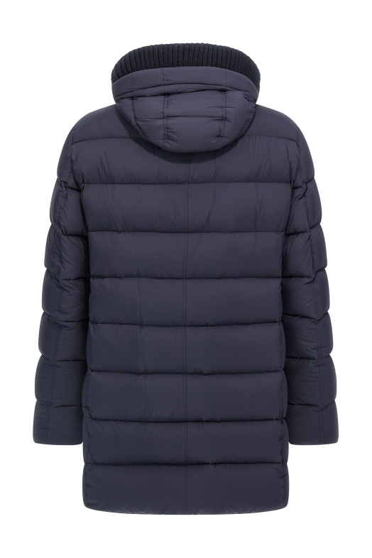 Пуховая куртка «Il Parka» Синяя PI003ULEM0212456Z9202