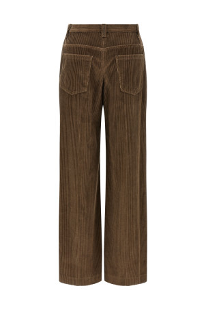 Corduroy trousers Brown