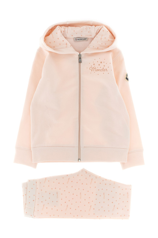 Комплект з худі та легінсів Рожевий MONCLER ENFANT K29518M0000589A23529 Комплект з худі та легінсів Рожевий MONCLER ENFANT K29518M0000589A23529