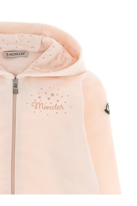 Комплект з худі та легінсів Рожевий MONCLER ENFANT K29518M0000589A23529 Комплект з худі та легінсів Рожевий MONCLER ENFANT K29518M0000589A23529