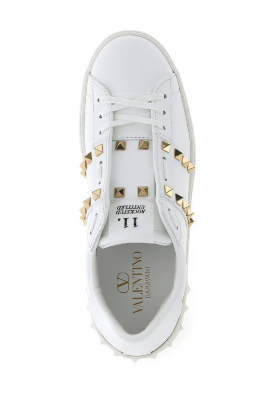 Кроссовки Valentino Garavani «Rockstud Untitled» Белые W2S0A01BHS0BO