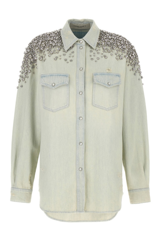 Рубашка «Becca» СИНЯЯ GWP00589P0006275010050100