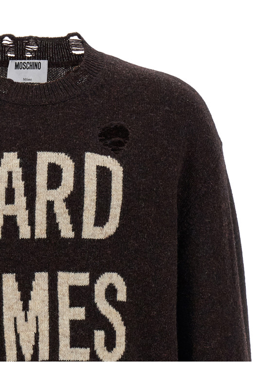 'Hard Times' sweater Brown