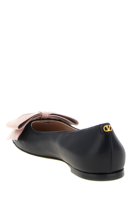Балетки Valentino Garavani «Bowow» Черные W2S0MS0DDT31A