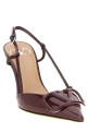 Slingback Valentino Garavani VLogo Signature Bordeaux Slingback Valentino Garavani VLogo Signature Bordeaux