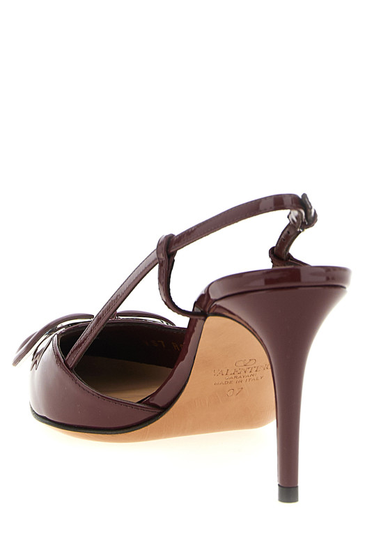Slingback Valentino Garavani VLogo Signature Bordeaux Slingback Valentino Garavani VLogo Signature Bordeaux