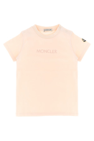Logo embroidery t-shirt Pink Logo embroidery t-shirt Pink