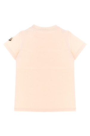 Logo embroidery t-shirt Pink Logo embroidery t-shirt Pink